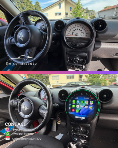 Mini Countryman 2014 Installation écran multimédia sur Mini Countryman 2014