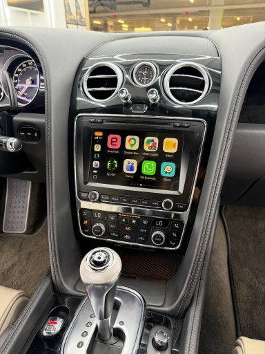 Bentley Continental GT 2016 Installation Carplay et Android Auto sur Bentley Continental GT 2016