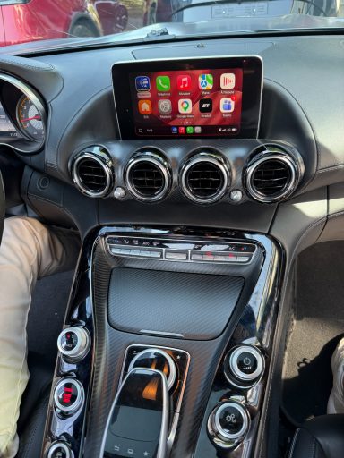 Mercedes AMG GTs 2015 Installation Carplay et Android Auto sur Mercedes AMG GTs 2015